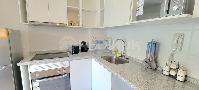 Rbk° Depto en Papudo, nuevo en gran condominio