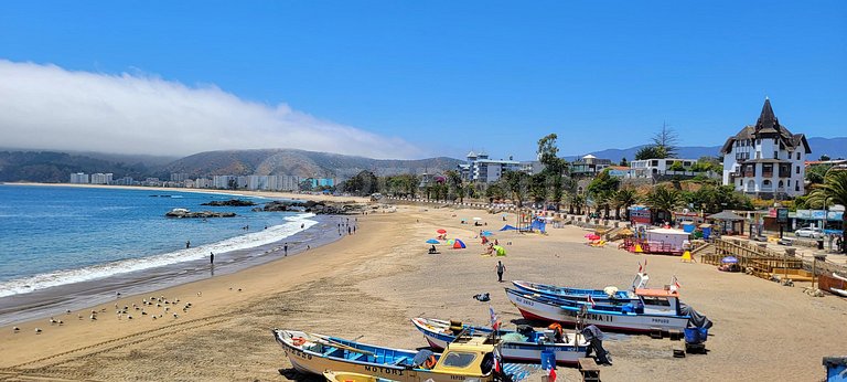 Rbk° Depto en Papudo, nuevo en gran condominio