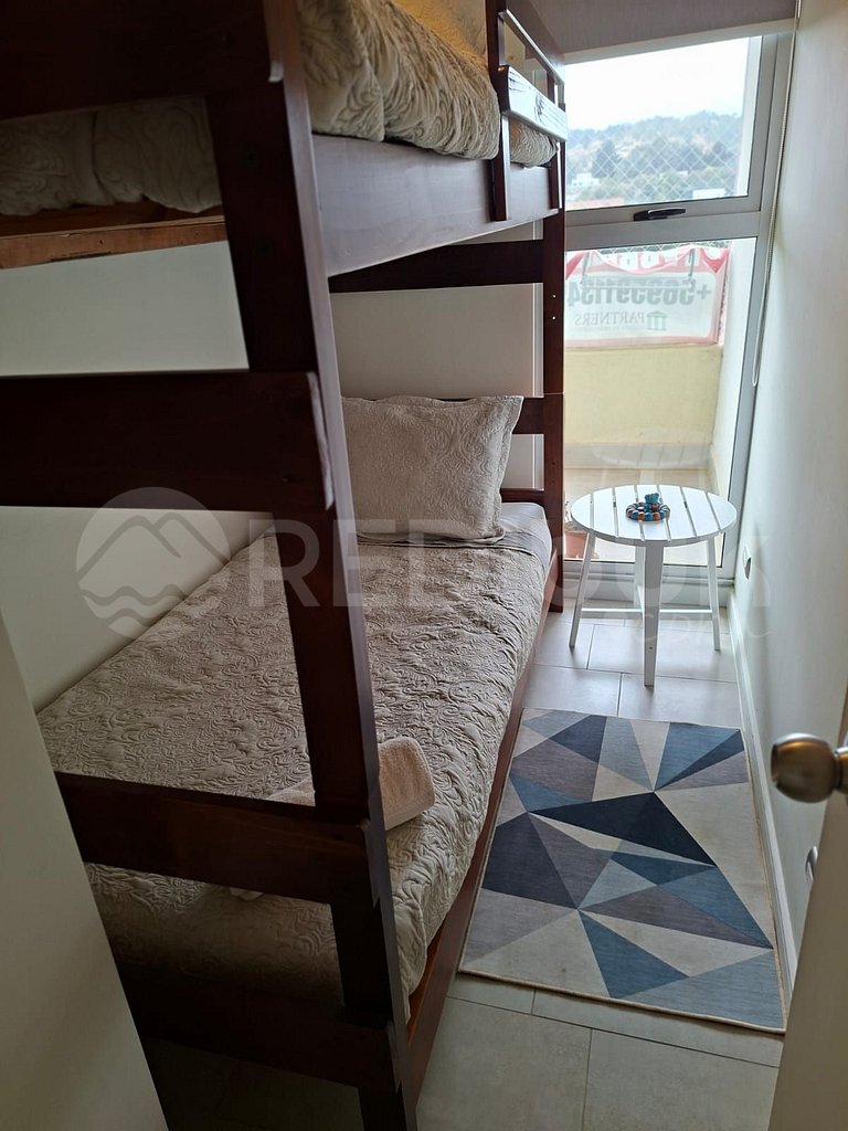 Rbk° Depto condomio con excelentes instalaciones