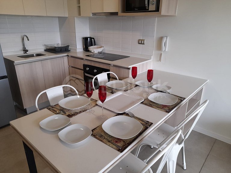 Rbk° Depto condomio con excelentes instalaciones