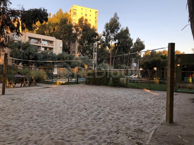 Rbk° Depto condomio con excelentes instalaciones