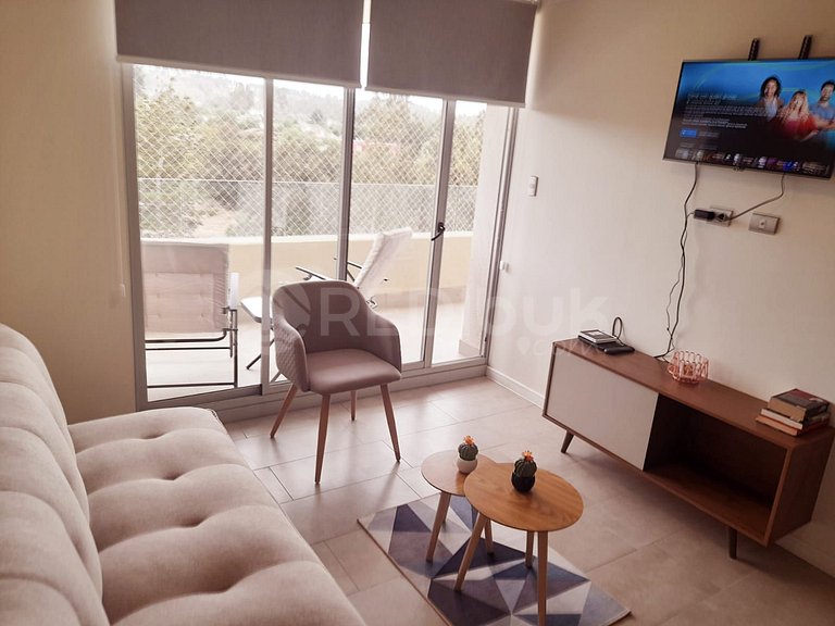 Rbk° Depto condomio con excelentes instalaciones