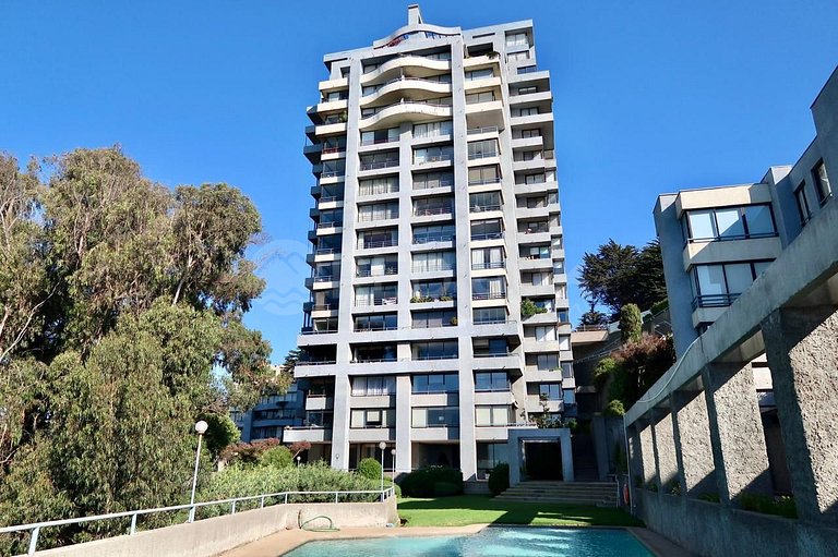 Departamento recién remodelado acceso a Reñaca