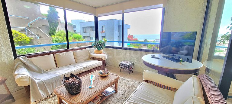 Departamento recién remodelado acceso a Reñaca