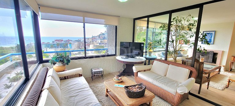 Departamento recién remodelado acceso a Reñaca