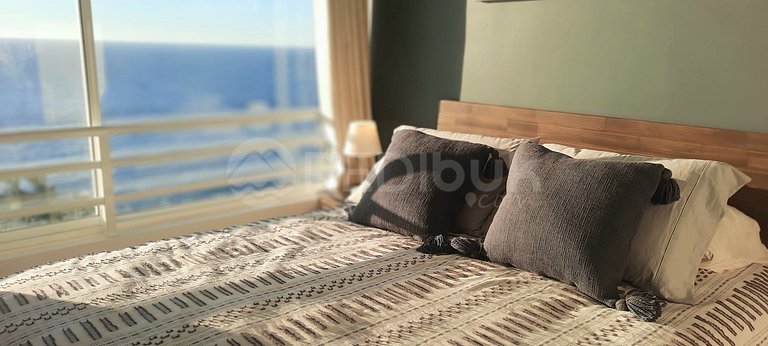 Recently remodeled apartment in Reñaca with ocean views
