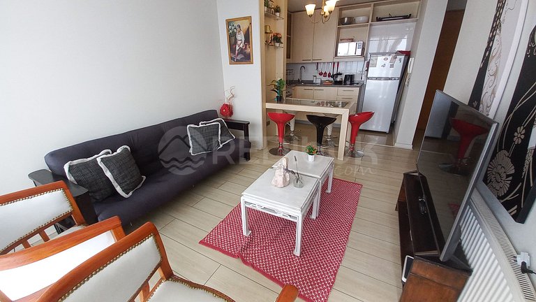 Apartment with a clear view of the sea in Concón.