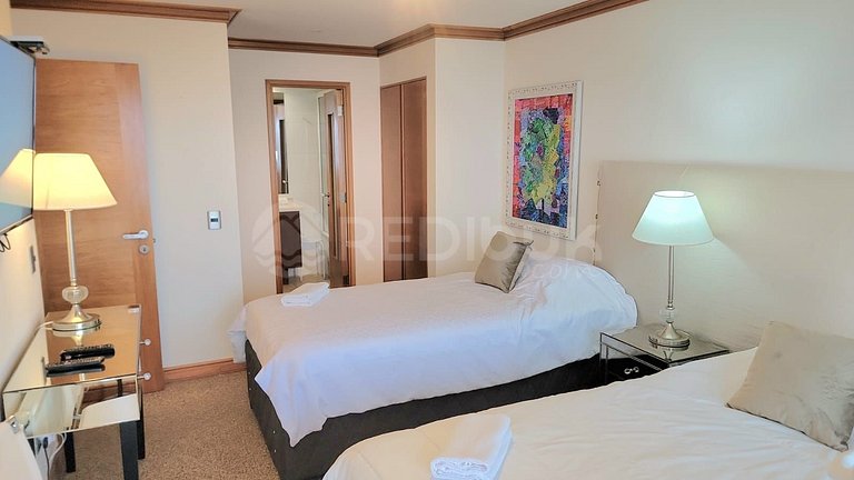 Increíble vista al mar, departamento alto Estándar