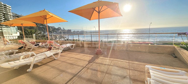 Rbk° Gran depto en Cochoa frente a la playa