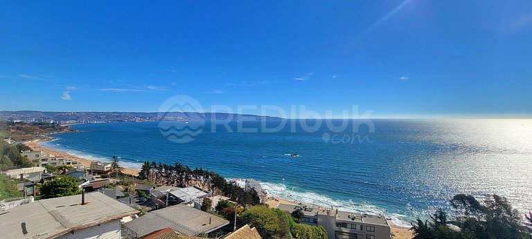 Rbk° Gran depto en Reñaca vista al mar