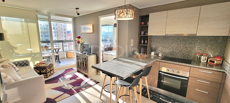 Rbk° Acogedor depto 5 minutos de playa Lilenes