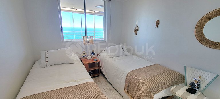 Rbkº Depto Full Vista al Mar en Euromarina Cochoa