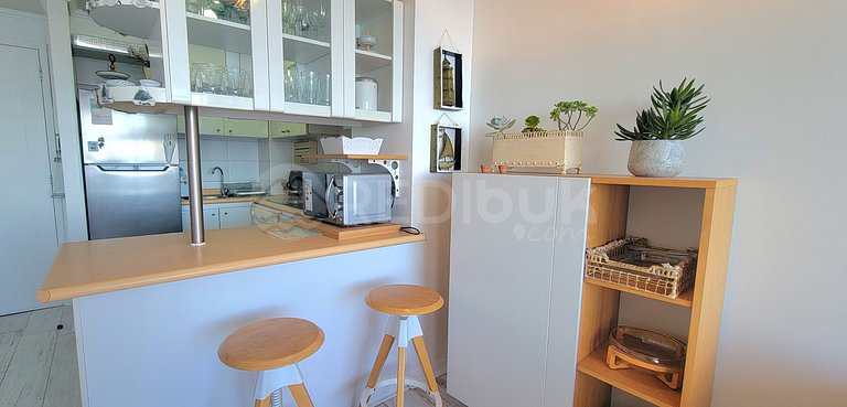 Rbkº Depto Full Vista al Mar en Euromarina Cochoa