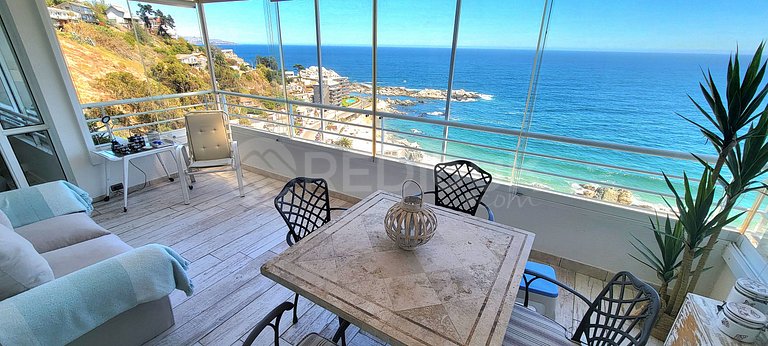 Rbkº Depto Full Vista al Mar en Euromarina Cochoa