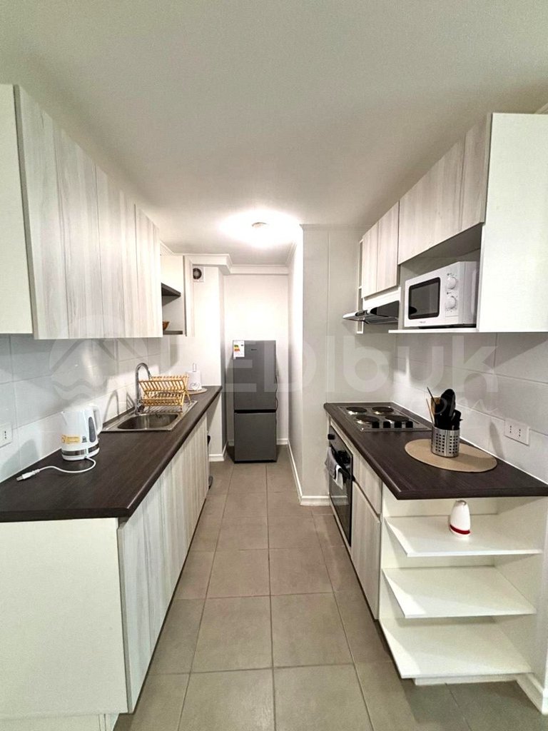 Rbk° Depto 3D/2B a pasos del faro para 5 personas