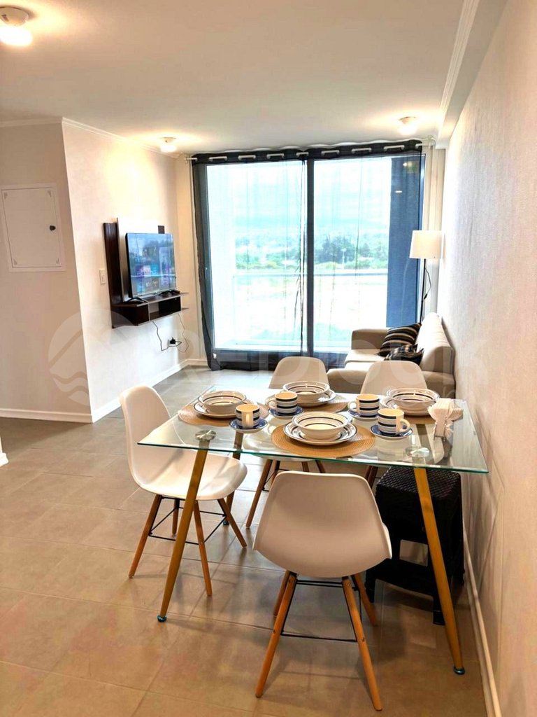 Rbk° Depto a pasos de Av. del Mar para 5 personas