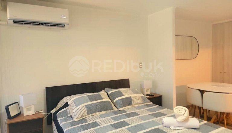 Rbk° Studio A/C nuevo a pasos de Club Hípico