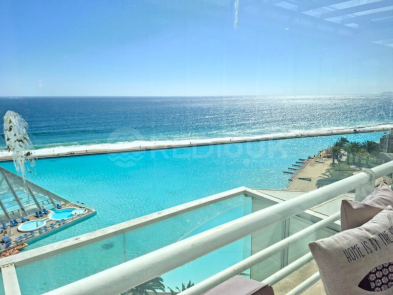 Depto 10 personas con Jacuzzi en San Alfonso