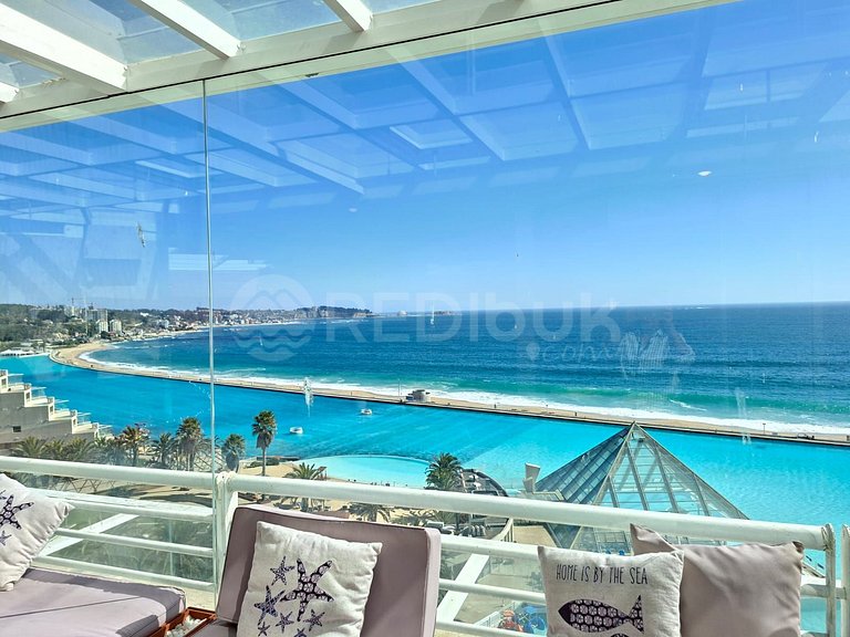 Depto 10 personas con Jacuzzi en San Alfonso