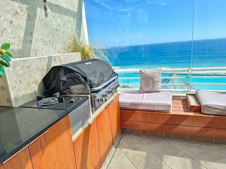 Depto 10 personas con Jacuzzi en San Alfonso