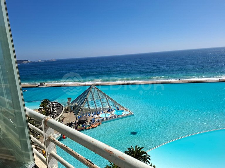 Depto 10 personas con Jacuzzi en San Alfonso