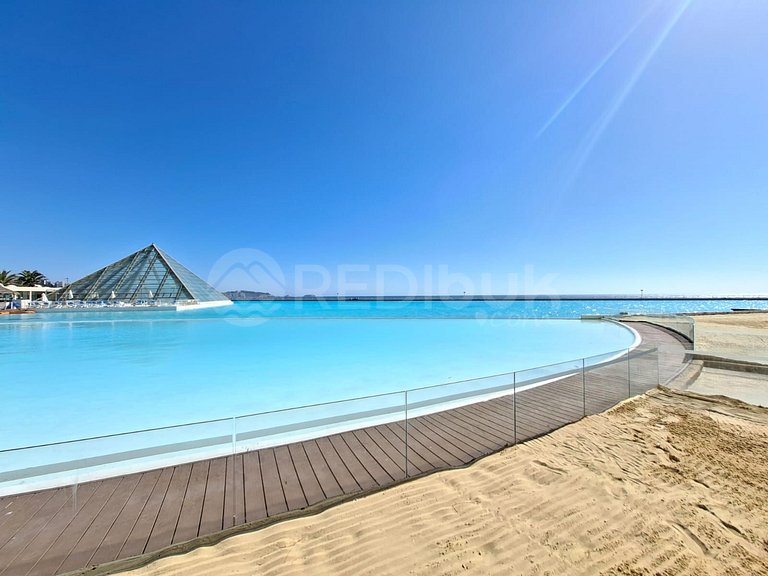 Depto 10 personas con Jacuzzi en San Alfonso