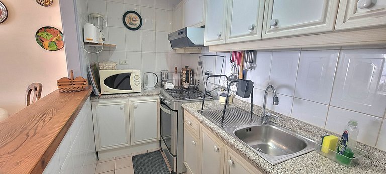 Rbkº Hermoso depto frente a la playa para 5