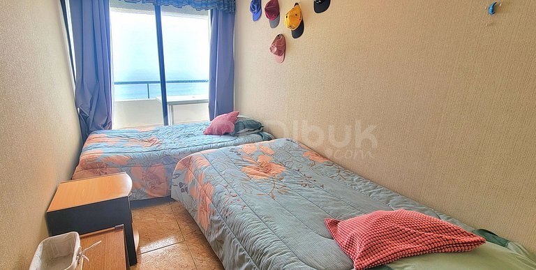 Rbkº Hermoso depto frente a la playa para 5