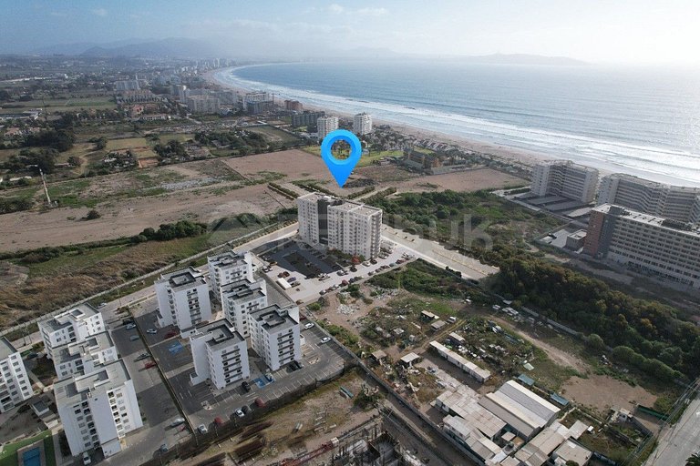 Rbk° Depto a pasos de Av. del Mar para 5 personas