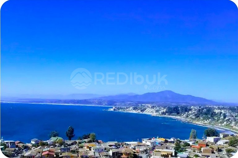 Rbk° Comodo depto con hermosa vista en Concón