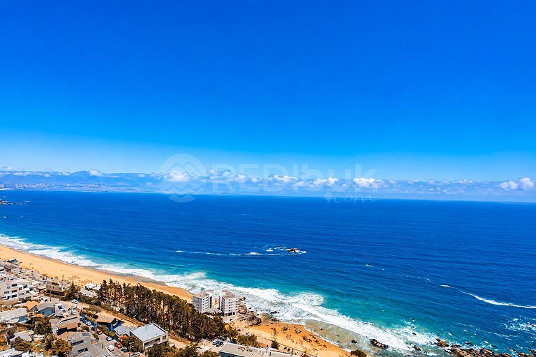 Hermoso Departamento con Insuperable Vista al Mar