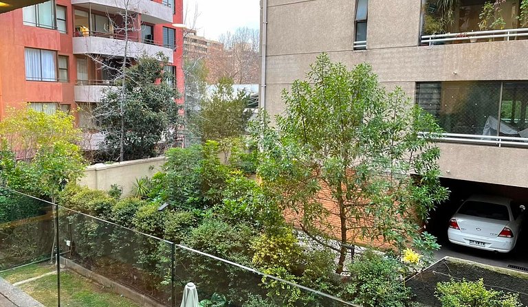 Rbk° Depto en Providencia con Jardín y Parrilla