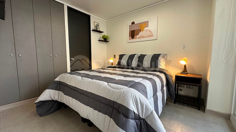Rbk° Depto 1 dormitorio para 3 personas Stgo Centro