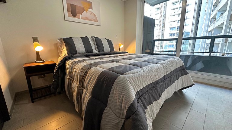 Rbk° Depto 1 dormitorio para 3 personas Stgo Centro