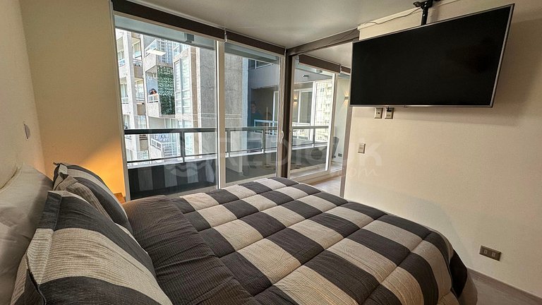 Rbk° Depto 1 dormitorio para 3 personas Stgo Centro