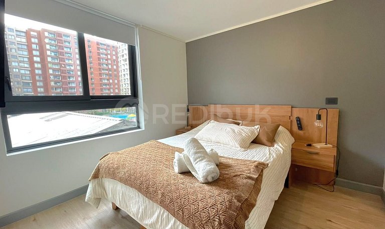 Rbk° Depto para 2 personas Aire Acondicionado