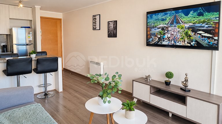 Hermoso depto en exclusivo sector de Concón