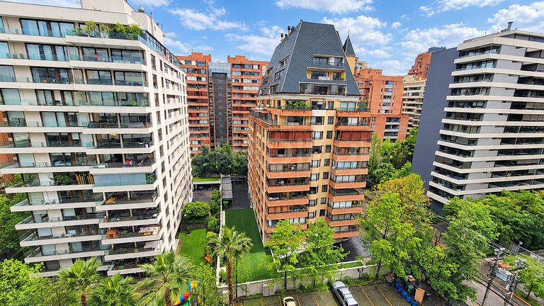 Depto en Las Condes Metro Alcantara Barrio el Golf